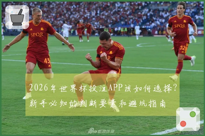 2026年世界杯投注APP该如何选择？新手必知的判断要素和避坑指南